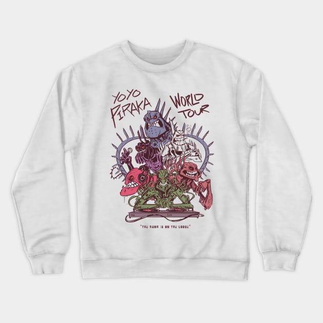 Piraka Rap Album Crewneck Sweatshirt by Creative Mechanics